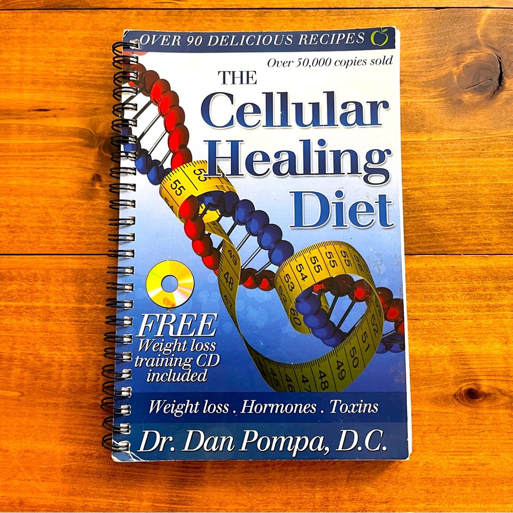 The Cellular Healing Diet with Weight Loss Training CD by Dan Pompa 90+ Recipes